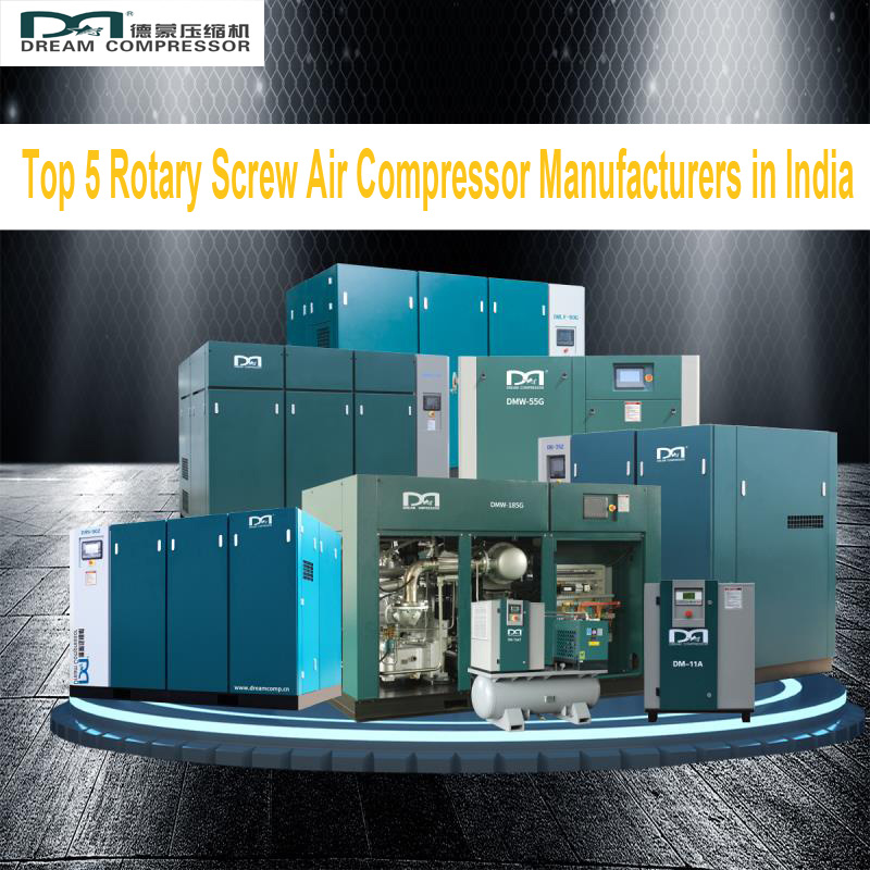 Top 5 Rotary Screw Air Compressor Manufacturers in India-tony