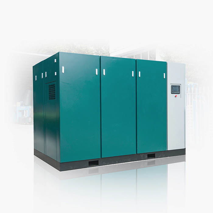 Two Stage Low Pressure Permanent Magnetic Variable Speed Screw Air Compressor (PM VSD)
