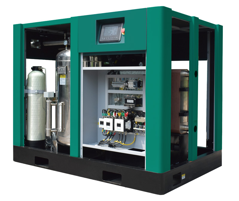 Water-Lubricated Oil-Free Rotary Screw Air Compressors