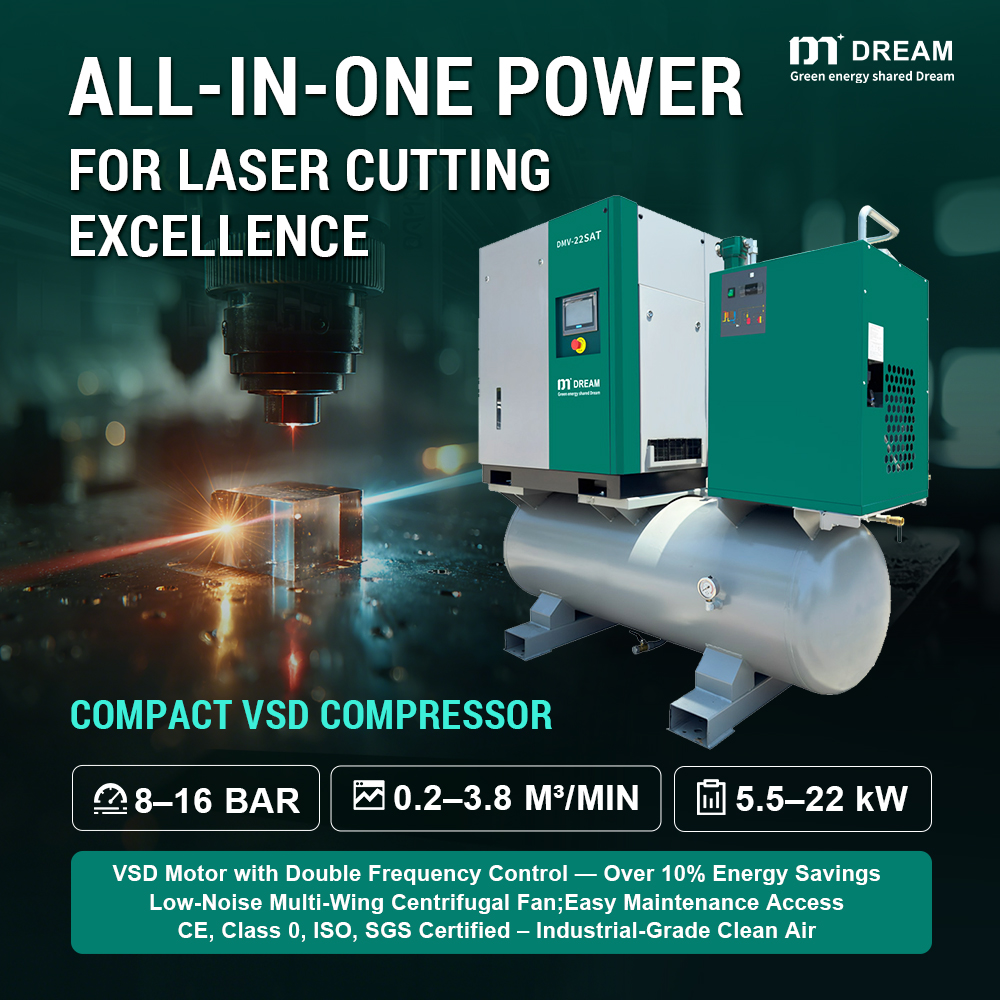 How to Choose the Best Air Compressor for Laser Cutting Machines
