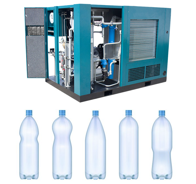How to Choose the Right Air Compressor for PET Bottle Blowing Applications