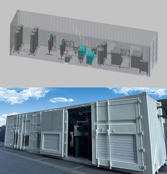 modular air compressor stations factory