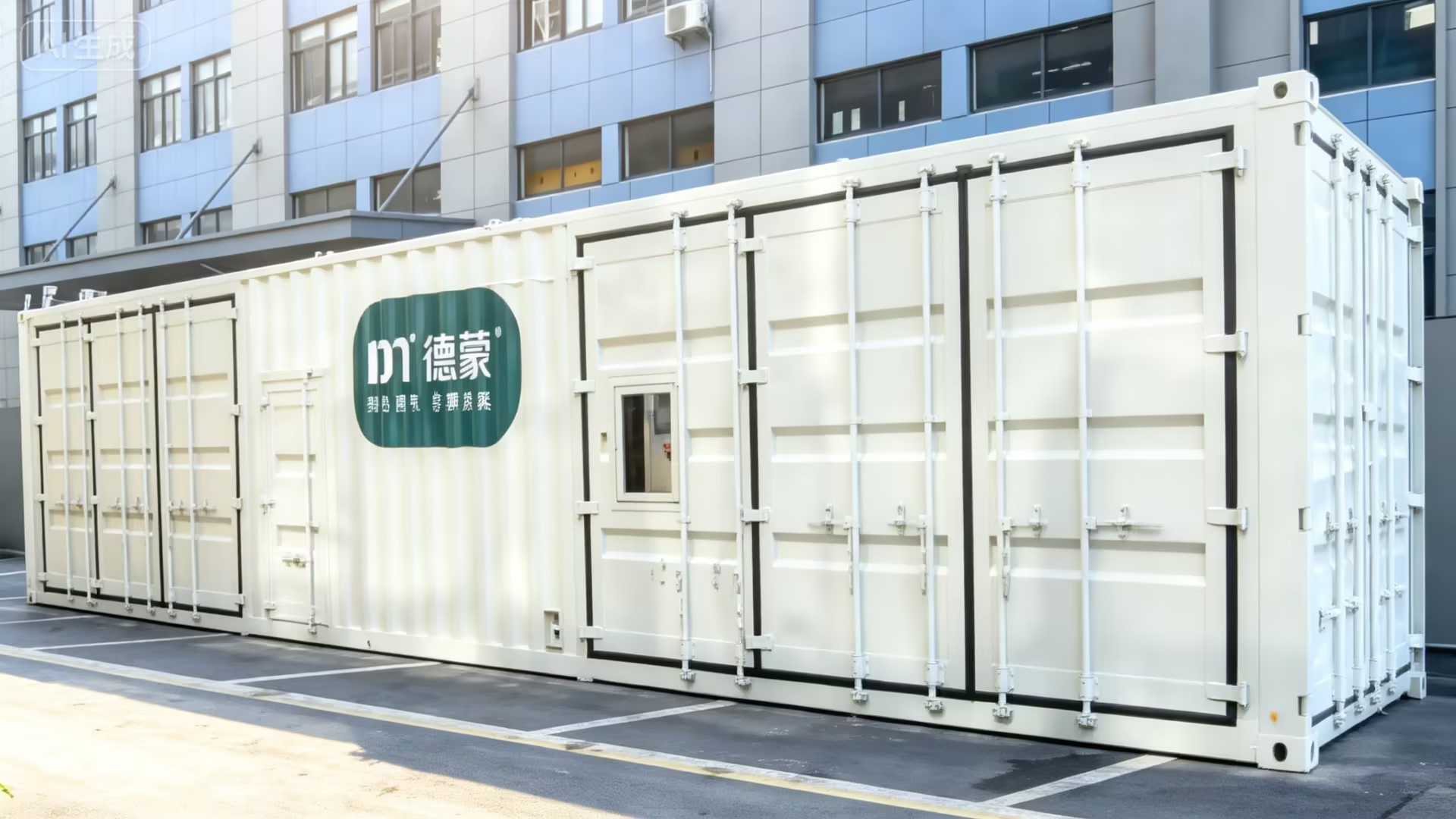 40ft containerized air compressor stations designed specifically for the new energy battery industry