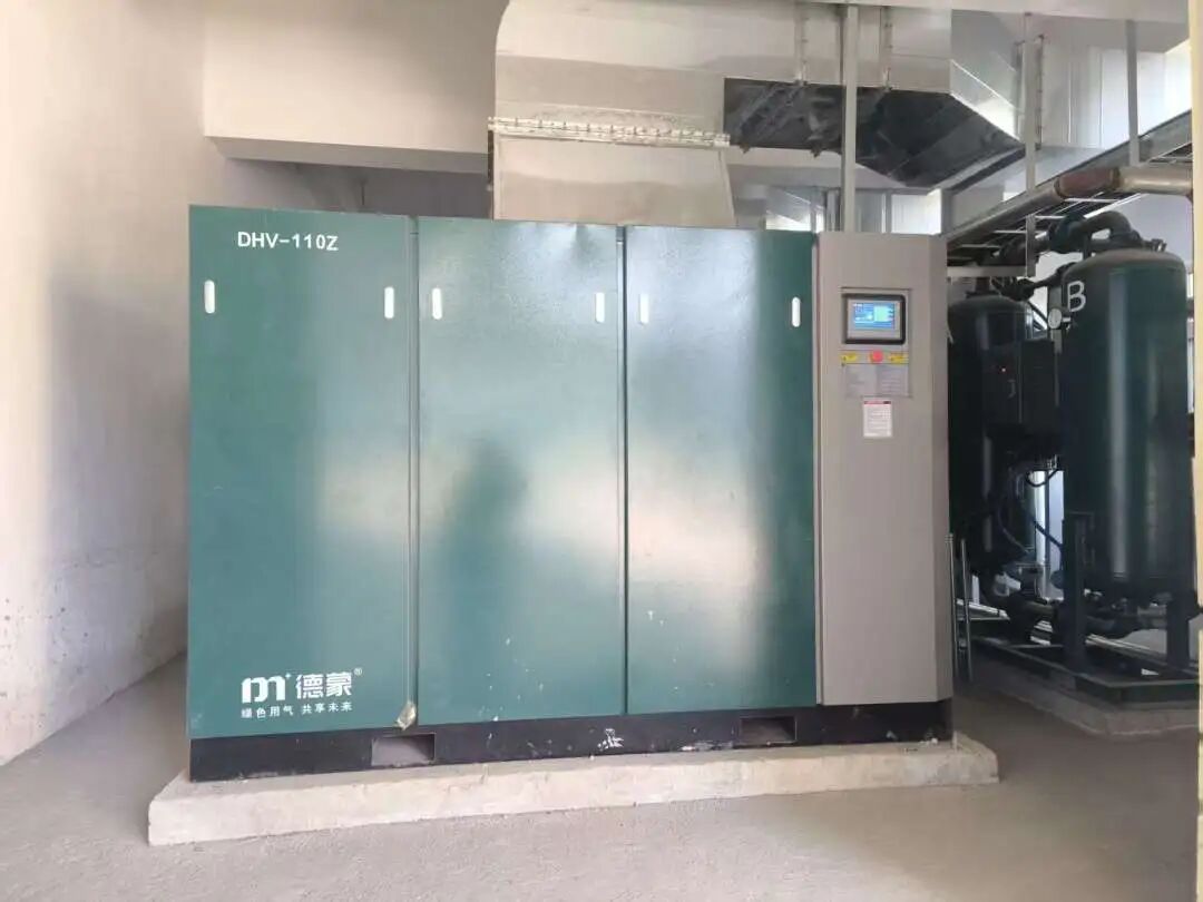 Bulk installation of DREAM two-stage compressors supporting cement production lines