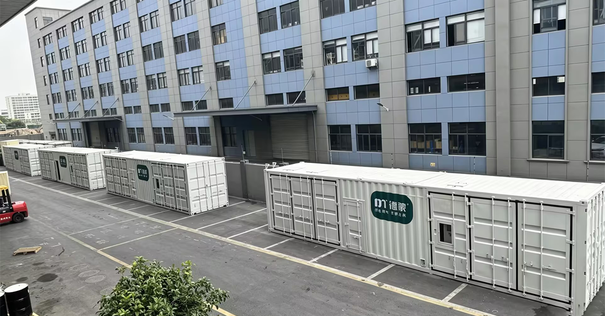 Pre-assembled containerized compressor room for battery energy storage system (BESS) manufacturing facilities — fast installation, flexible deployment, and reliable 24/7 compressed air supply.